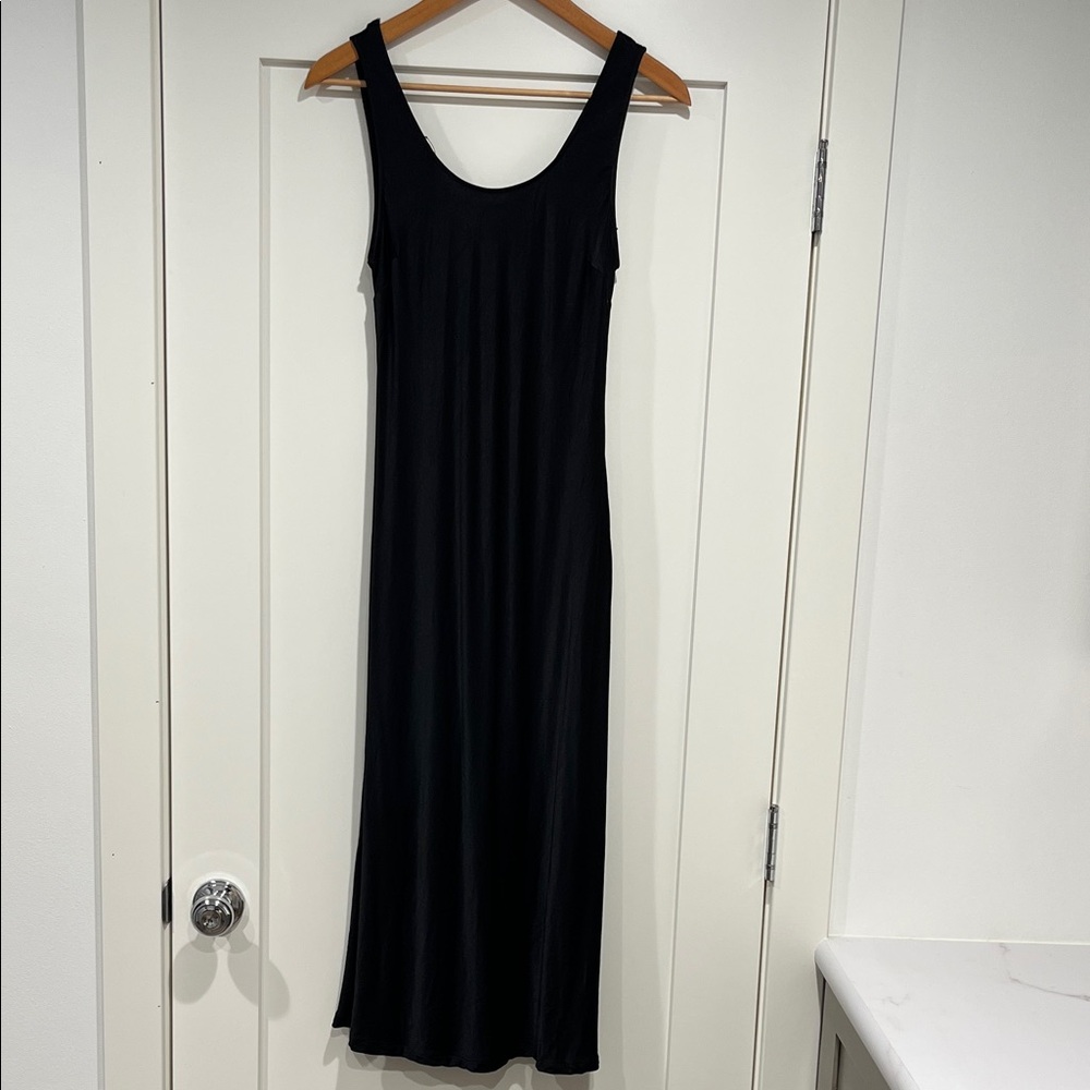 Chic Black Slip Dress
